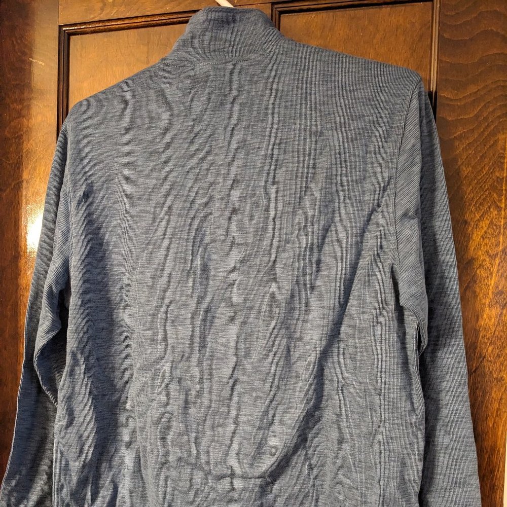 NWT Blue Quarter Zip Sweater - Picture 2 of 6
